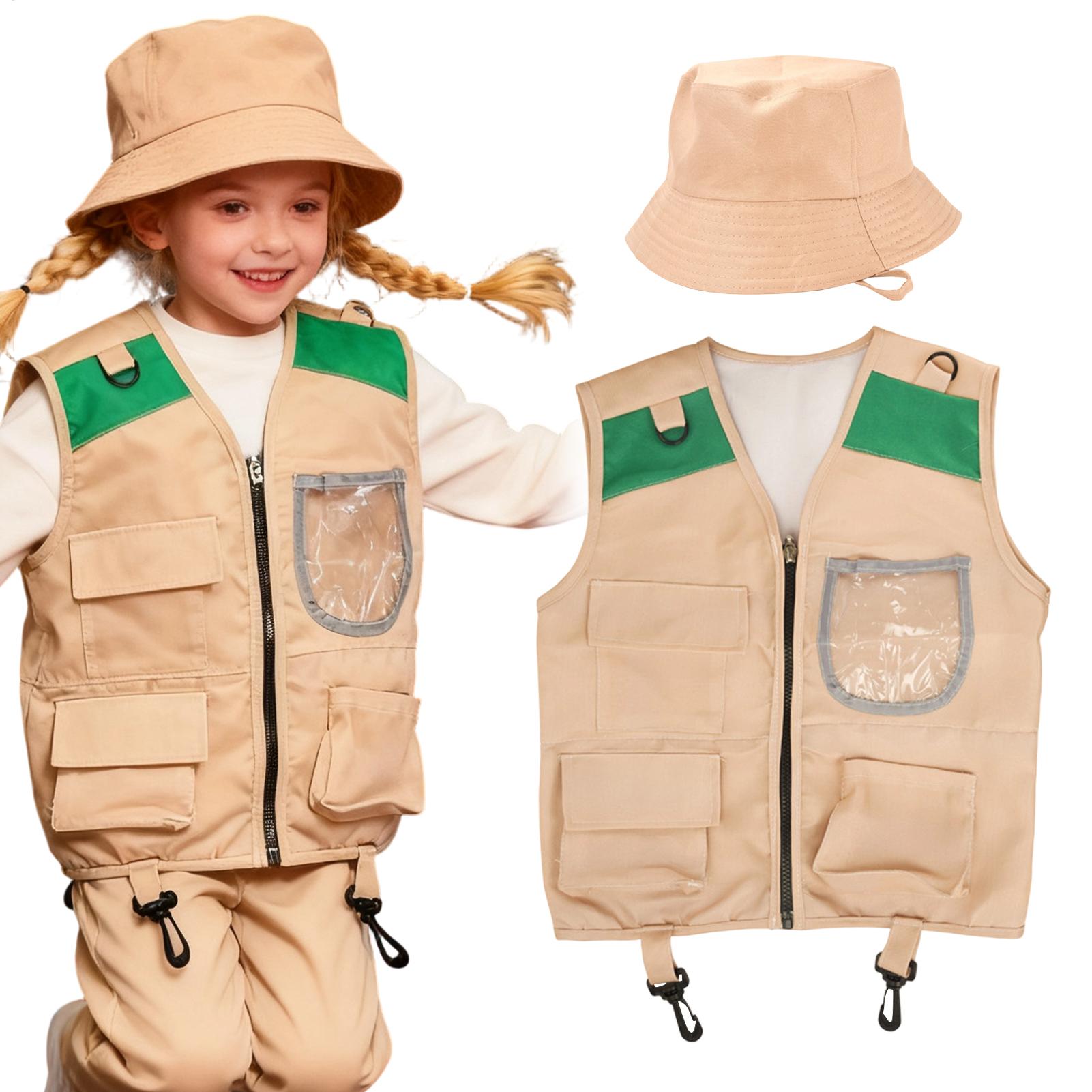 Outdoor Adventure Girls - Safari Explorer Costume Kids Role Play