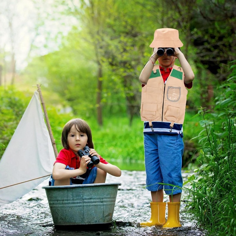 Safari Costume with Cargo Vest - Outdoor Adventure Girls 评论和价格