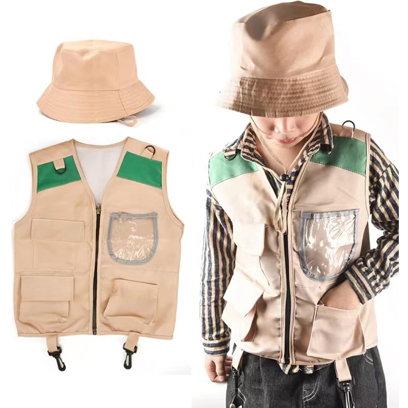 Safari Costume with Cargo Vest - Outdoor Adventure Girls 评论和价格