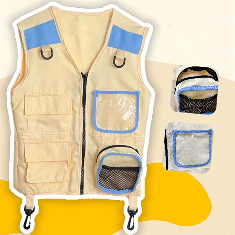 Children Explorer Vest Pretend - Outdoor Adventure Girls 评论和价格