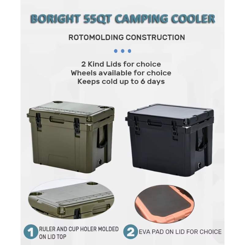 55QT Commercial Grade Rotomold - Outdoor Adventure Box 评论和价格