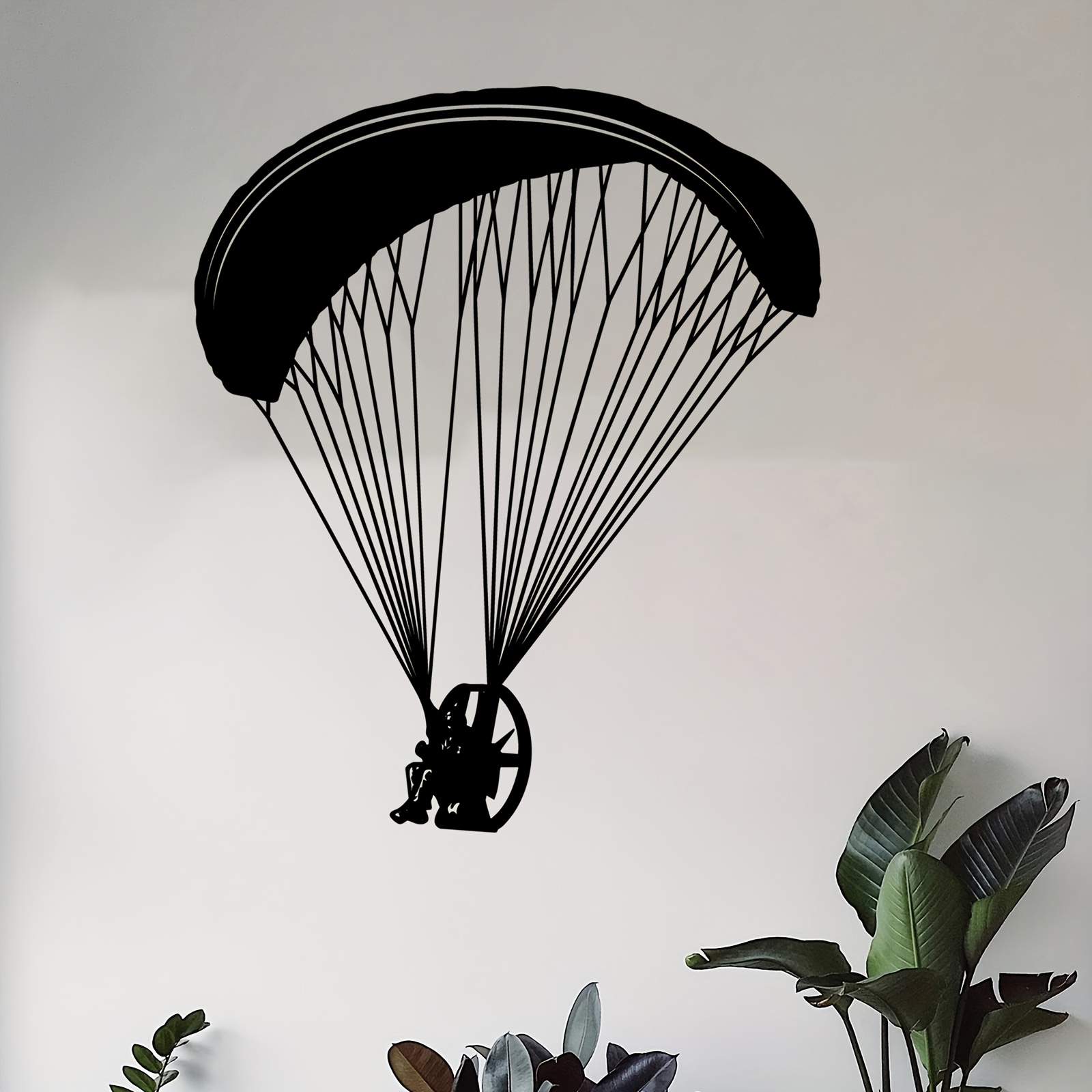 Brand Metal Wall Art Skydiver  - Outdoor Adventure Brand 评论和价格