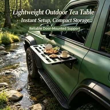 Portable Car Door Hanging Fold - Outdoor Adventure Table With Storage 评论和价格