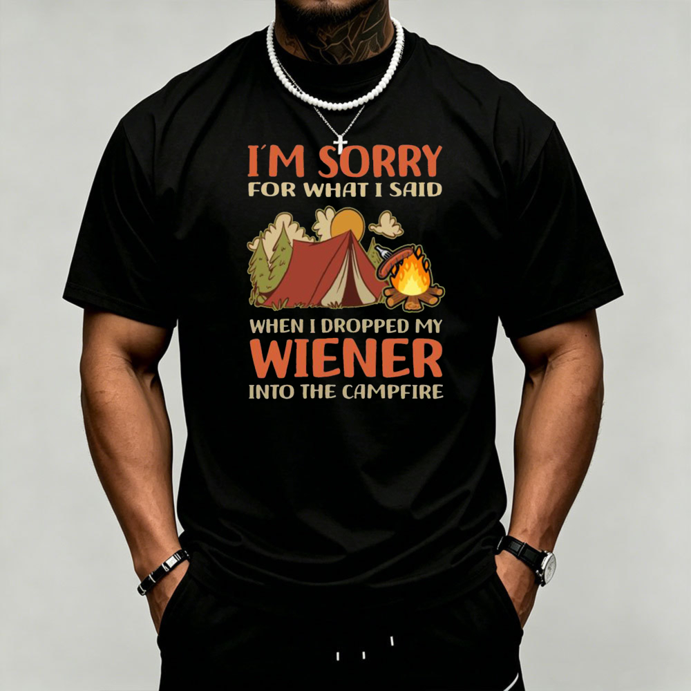 Camping Wiener Campfire Graphi - Outdoor Adventure Quotes Short 评论和价格