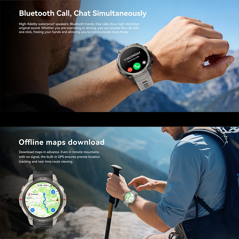 Sports Smart Watch GPS Offline - Outdoor Adventure World 评论和价格