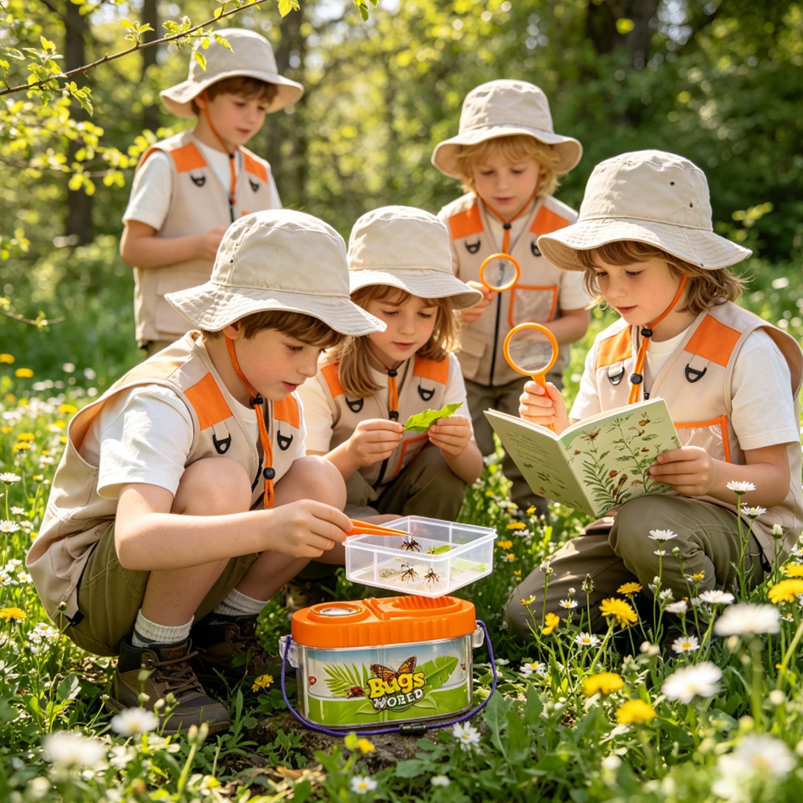 Kids Adventure Kit With Magnif - Outdoor Adventure Girls 评论和价格