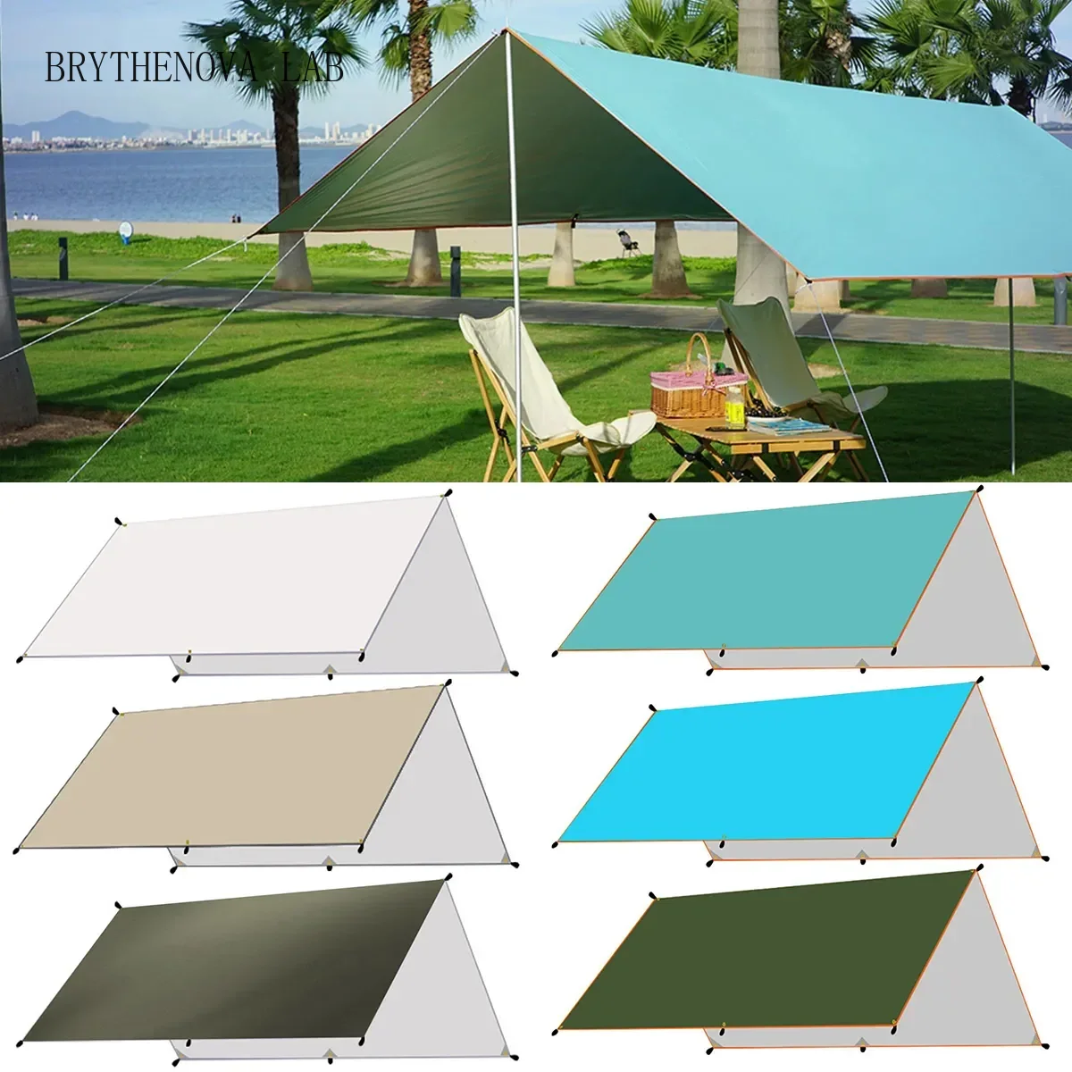 Camping Tarp Waterproof Tent H - Hammock Rain Tarp 评论和价格