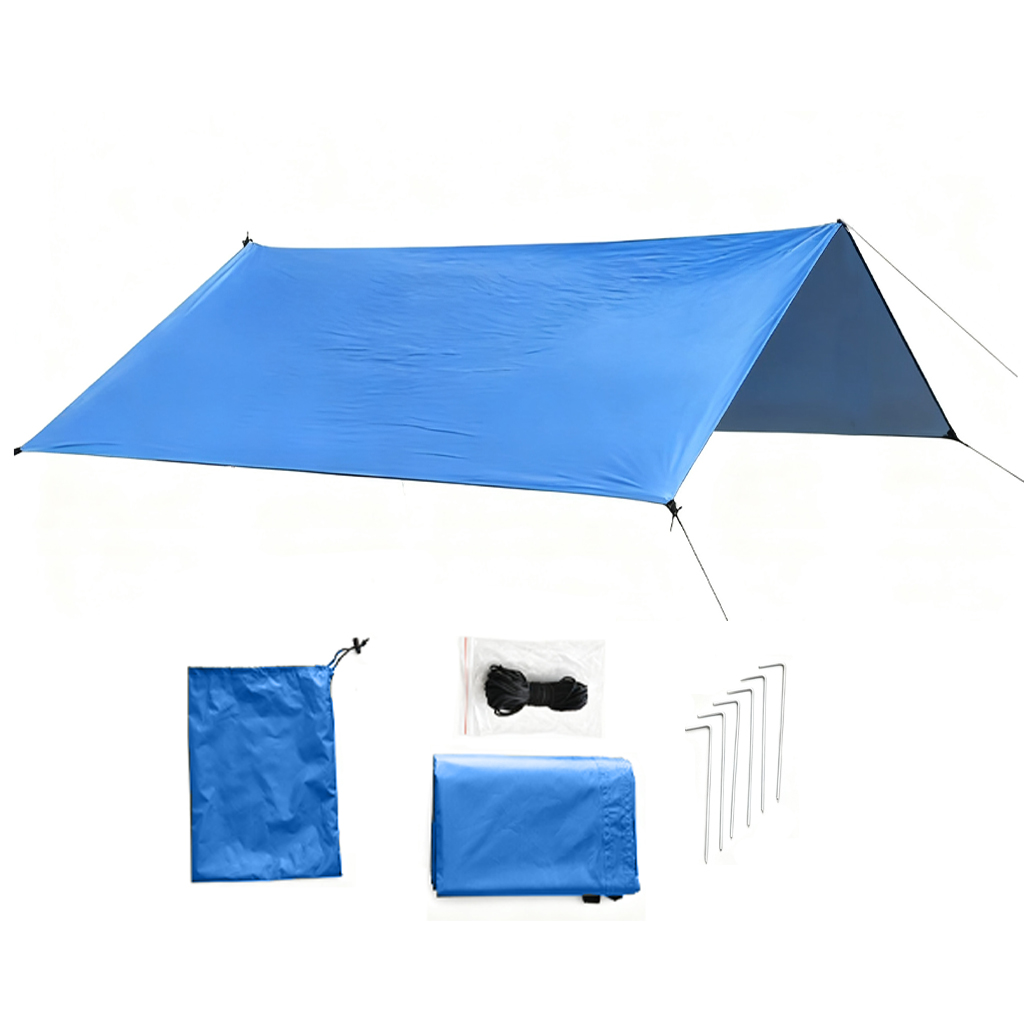 DANCHEL 3x3m Camping Tarp Wate - Hammock Rain Tarp 评论和价格