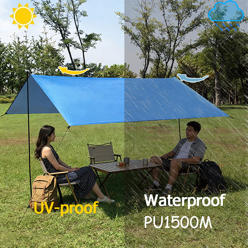 DANCHEL 3x3m Camping Tarp Wate - Hammock Rain Tarp 评论和价格