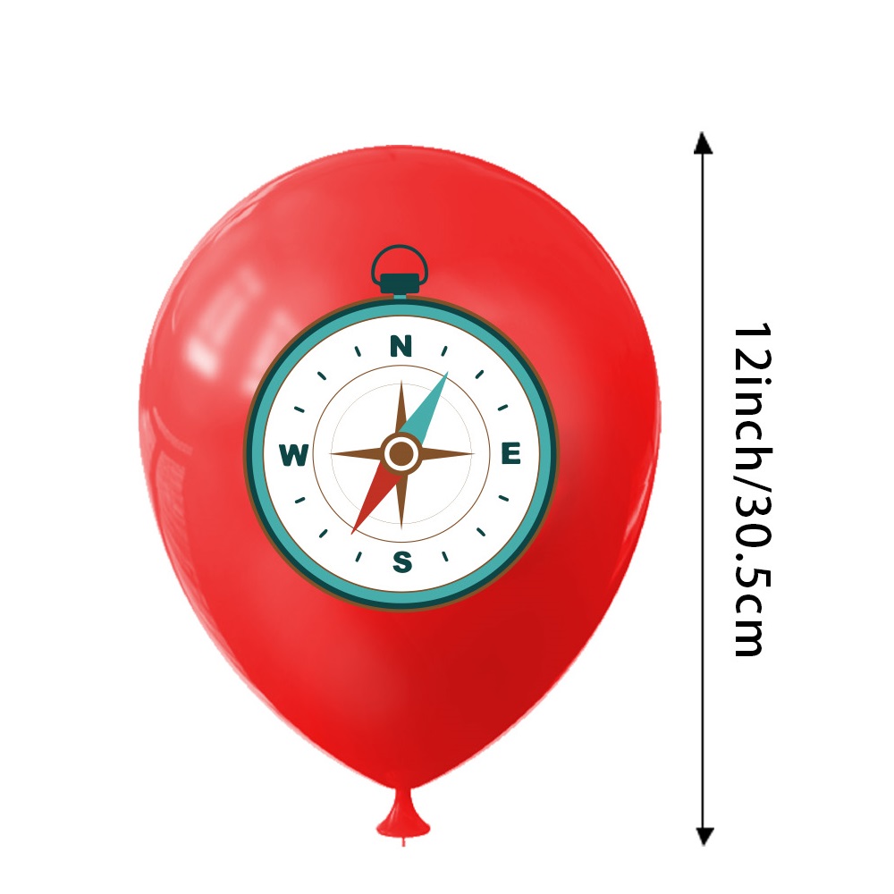 9pcs Happy Camping Balloon, Ou - Outdoor Adventure Girls 评论和价格