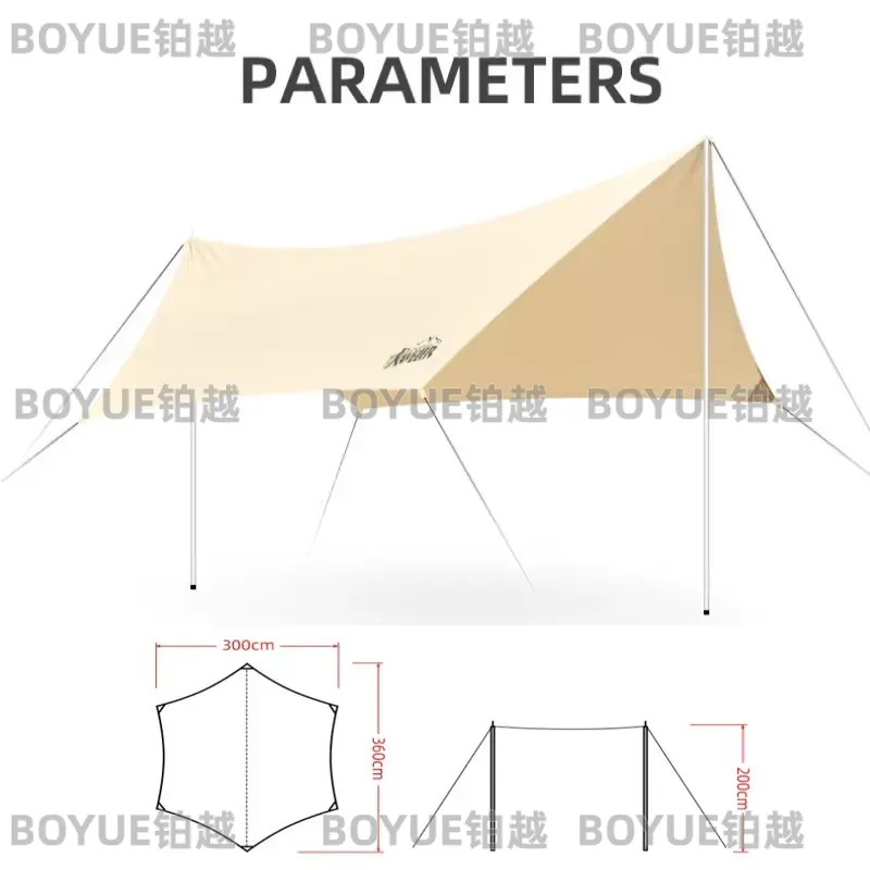 Outdoor Camping Sunshade Tarp  - Hammock Rain Tarp 评论和价格