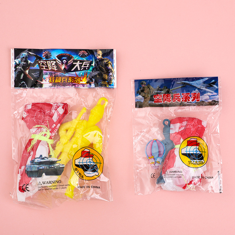 10pcs Plastic Ejecting Parachu - Outdoor Adventure Game 评论和价格
