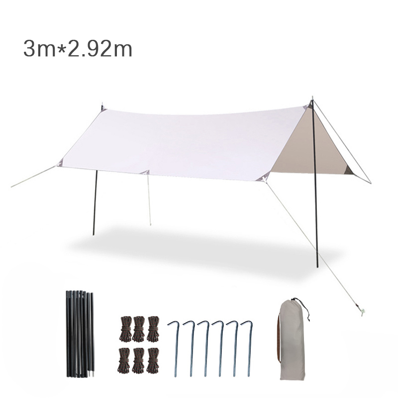 400*292cm Hammock Rain Fly Cam - Hammock Rain Tarp 评论和价格