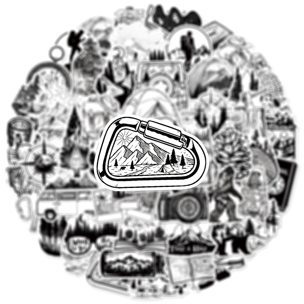 10/30/50pcs Black White Outdoo - Outdoor Adventure Toys For Kids 评论和价格