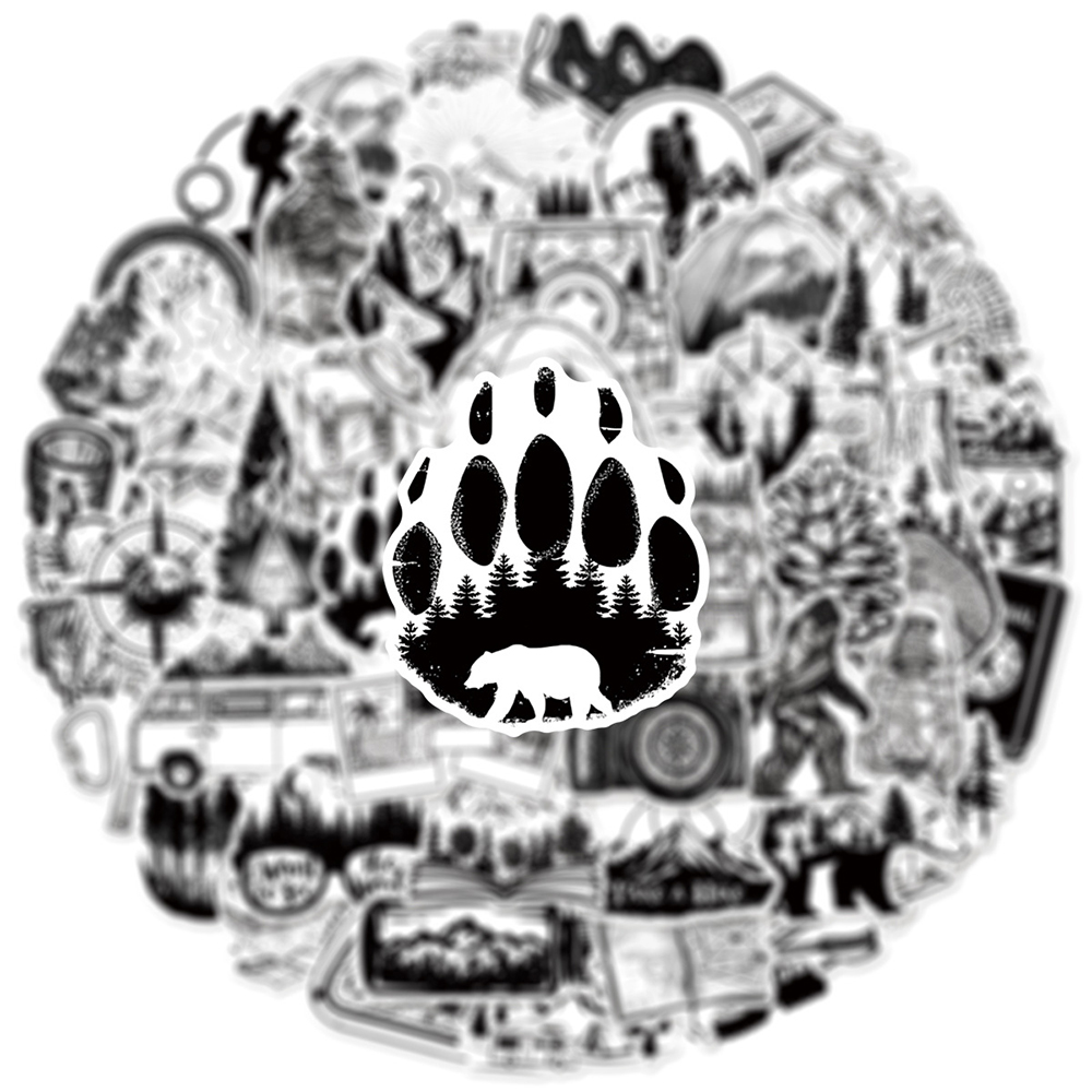 10/30/50pcs Black White Outdoo - Outdoor Adventure Toys For Kids 评论和价格