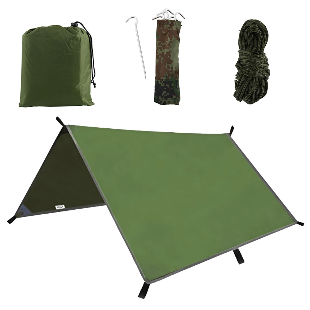 3x3m Awning Waterproof Sun She - Hammock Rain Tarp 评论和价格